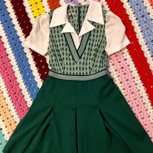 Vintage 70’s dress Preppy